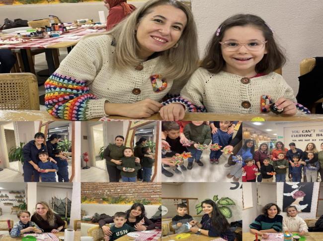 Küçük bir mum, kocaman bir bağ…Velilerimizle paylaştığımız çok özel bir an✨Mum tasarlama etkinliğimizden kareler.. görseli