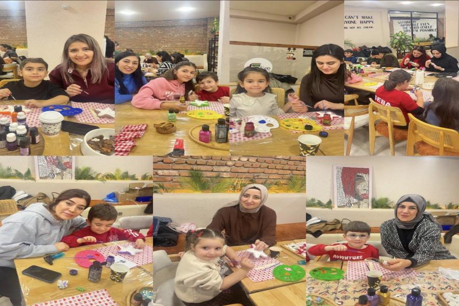 Küçük bir mum, kocaman bir bağ…Velilerimizle paylaştığımız çok özel bir an✨Mum tasarlama etkinliğimizden kareler..