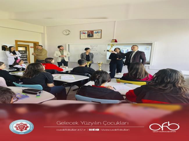 Değerler Eğitimi kapsamında, Temiz ve Duyarlı sınıflarımıza kupalarını teslim ettik. Bütün öğrencilerimizi tebrik eder duyarlılıklarının devamını dileriz...  @sivasmem #Sivas'adeğer görseli