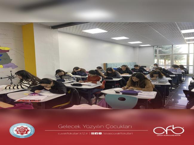 Yine aylardan Kasım ve yine bir Kasım kampı. " Hayatta en önemli şey kendi şansını yaratmaktır." Bu hedefle yola çıkan 11. ve 12. Sınıf öğrencilerimizle ara tatil kampımız başlamıştır. görseli