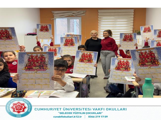 Kurumumuz Tarafından Hazırlanan 2025 Hediyeleri Öğrencilerimize Dağıtıldı görseli