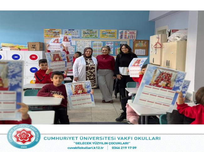 Kurumumuz Tarafından Hazırlanan 2025 Hediyeleri Öğrencilerimize Dağıtıldı görseli