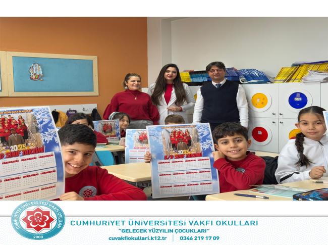 Kurumumuz Tarafından Hazırlanan 2025 Hediyeleri Öğrencilerimize Dağıtıldı görseli