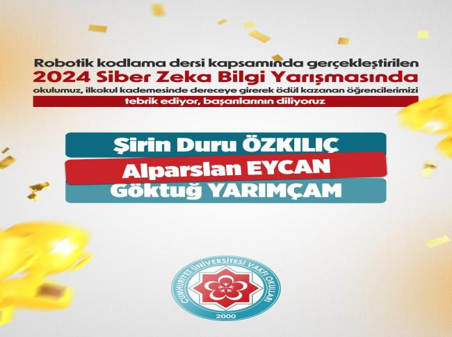 SİBER ZEKA BİLGİ  YARIŞMASI '2024 görseli