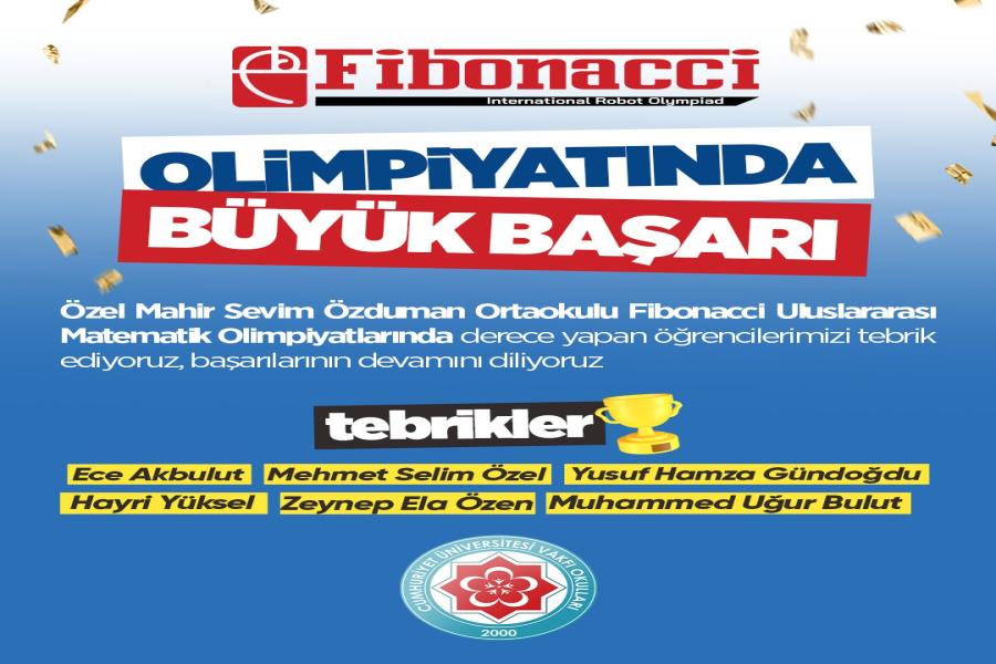 Fibonacci Olimpiyatların Büyük Başarı!