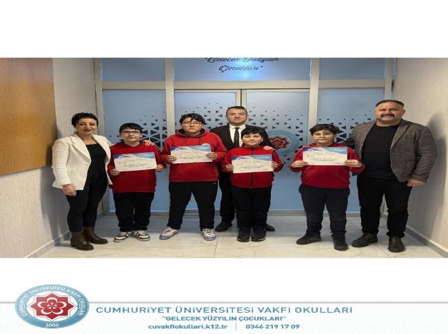 Deneme Sınavlarında Başarı Sergileyen Öğrencilerimize Sertifikaları Verildi. görseli