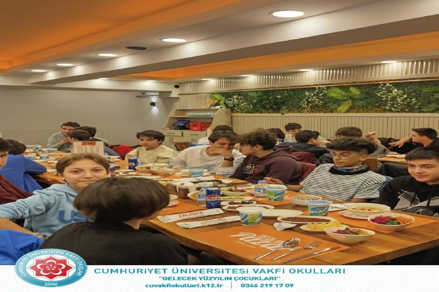 8.Sınıf öğrencilerimiz ile iftar programımızdan kareler.