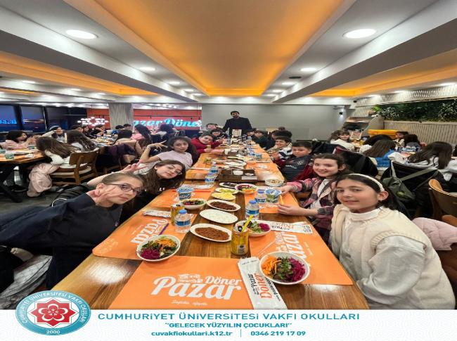 5. sınıf öğrencilerimiz ile iftar programımızdan kareler. görseli