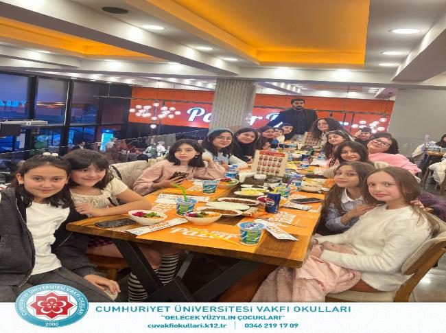 5. sınıf öğrencilerimiz ile iftar programımızdan kareler. görseli
