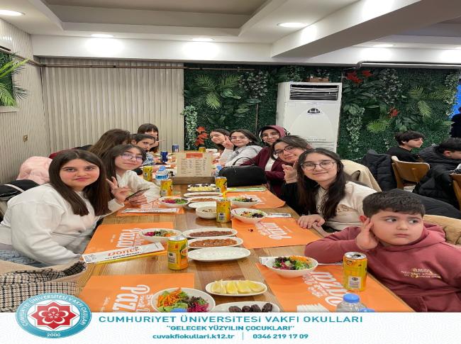 6.Sınıf öğrencilerimizle iftar programımız. görseli
