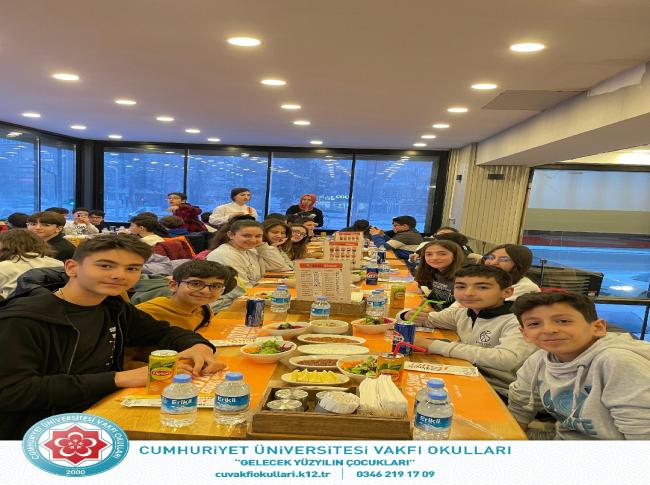 6.Sınıf öğrencilerimizle iftar programımız. görseli