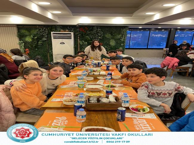 6.Sınıf öğrencilerimizle iftar programımız. görseli