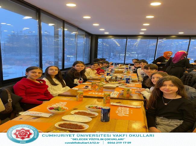 6.Sınıf öğrencilerimizle iftar programımız. görseli
