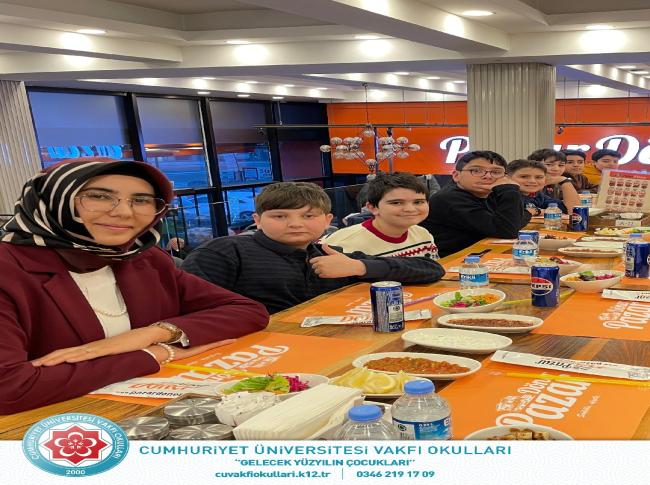 6.Sınıf öğrencilerimizle iftar programımız. görseli