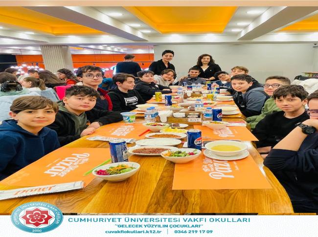 7.Sınıf öğrencilerimizle iftar programımız. görseli