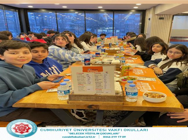 7.Sınıf öğrencilerimizle iftar programımız. görseli