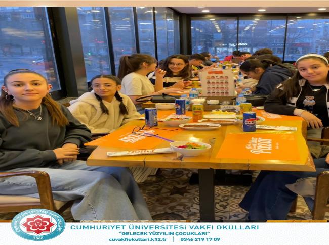 7.Sınıf öğrencilerimizle iftar programımız. görseli