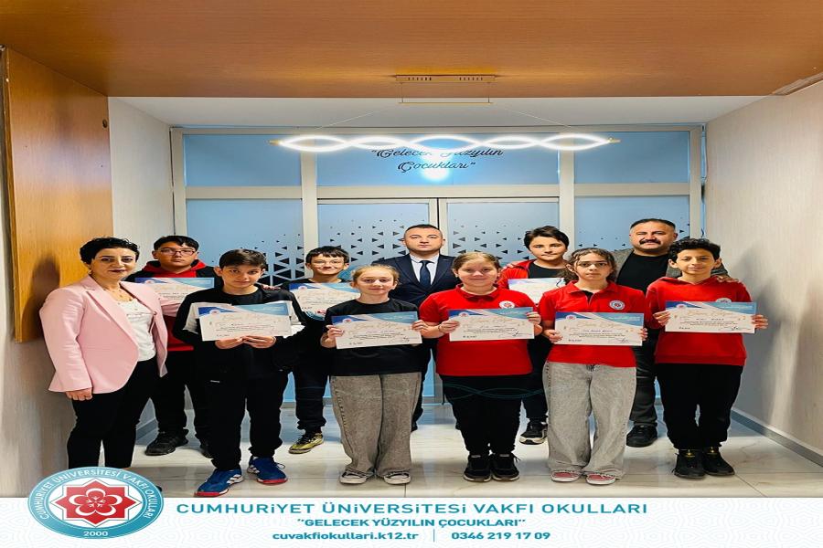 Deneme Sınavı Derece Öğrencilerimiz