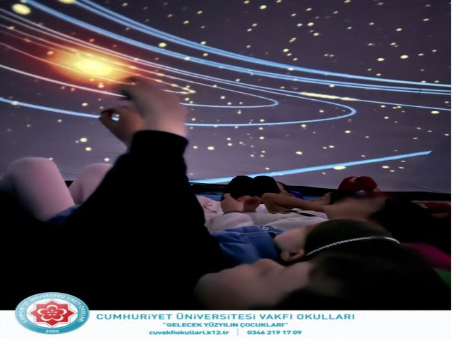  İsmail Işık Anaokulu miniklerine plenateryum sürprizi! görseli