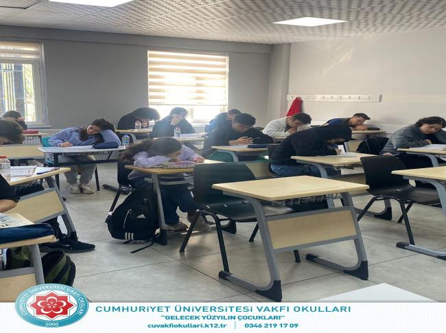 Tüm öğrencilerimize başarılar diliyoruz. görseli