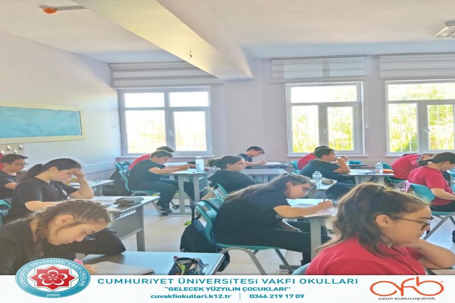 LGS Maratonunda ilk deneme sınavımız