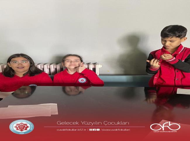 “Arkadaşımı Tanıyorum” isimli bir grup çalışması görseli