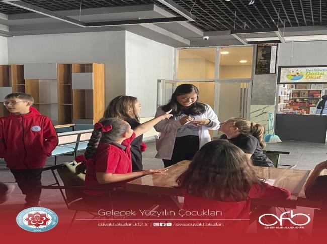 “Arkadaşımı Tanıyorum” isimli bir grup çalışması görseli