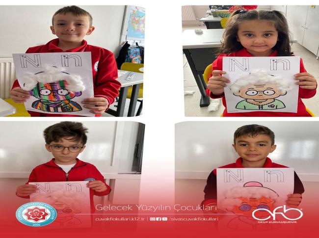 1-B sınıfı öğrencileri “n, N” sesini etkinliklerle öğrenerek okuma-yazma yolculuklarına keyifli adımlar attılar. görseli