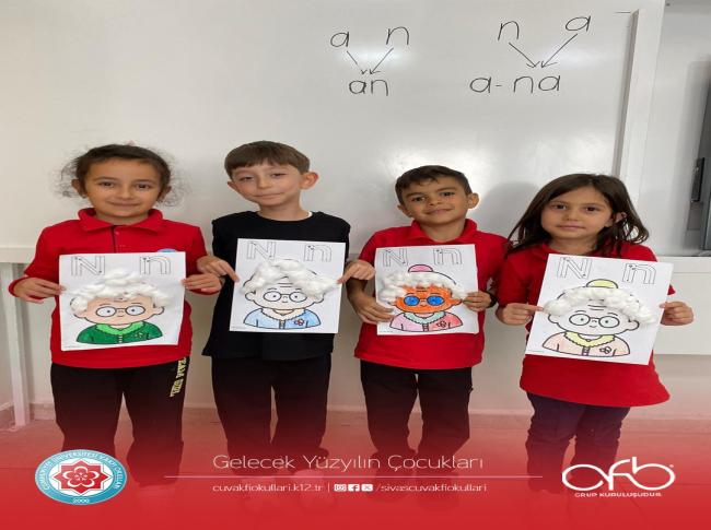 1-B sınıfı öğrencileri “n, N” sesini etkinliklerle öğrenerek okuma-yazma yolculuklarına keyifli adımlar attılar. görseli