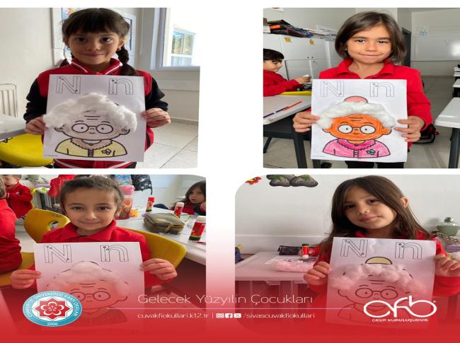 1-B sınıfı öğrencileri “n, N” sesini etkinliklerle öğrenerek okuma-yazma yolculuklarına keyifli adımlar attılar. görseli