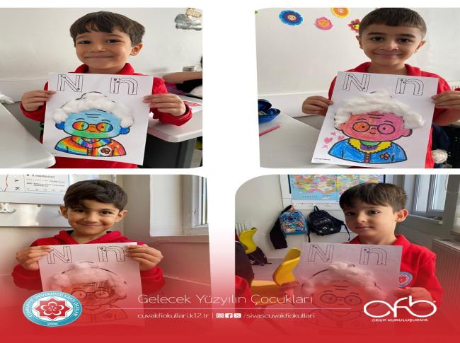 1-B sınıfı öğrencileri “n, N” sesini etkinliklerle öğrenerek okuma-yazma yolculuklarına keyifli adımlar attılar. görseli