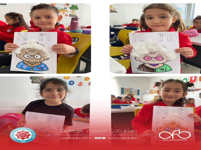 1-B sınıfı öğrencileri “n, N” sesini etkinliklerle öğrenerek okuma-yazma yolculuklarına keyifli adımlar attılar. görseli