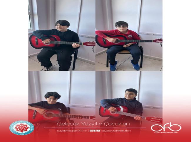  Okulumuzda Gitar Deneyimi  görseli