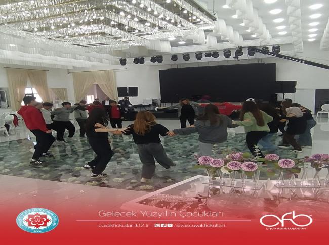 Cumhuriyet Üniversitesi Vakfı Fen ve Anadolu Lisesi 10. Sınıf öğrencilerimize Teknokent Koleji West Palace Etkinlik Salonunda kahvaltı programı düzenledik.  görseli