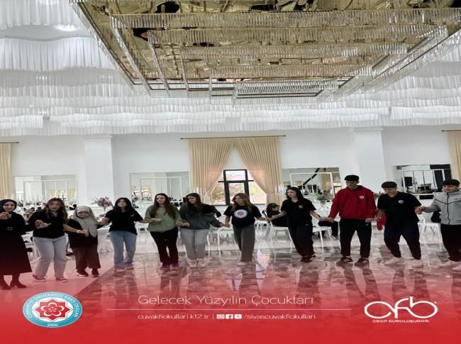 Cumhuriyet Üniversitesi Vakfı Fen ve Anadolu Lisesi 10. Sınıf öğrencilerimize Teknokent Koleji West Palace Etkinlik Salonunda kahvaltı programı düzenledik.  görseli