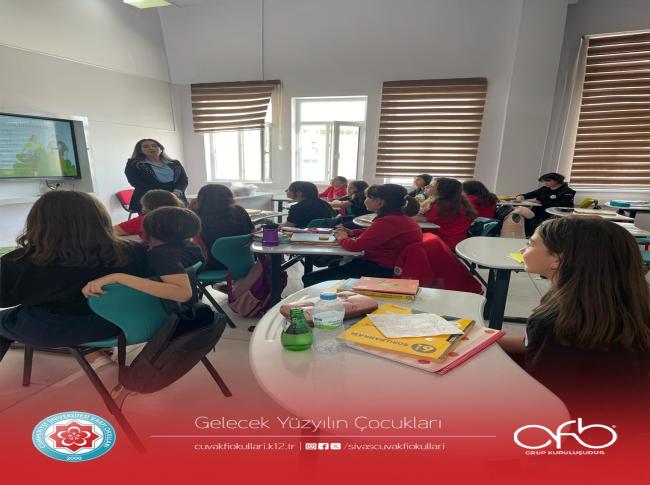 “Ergenlik, Mahremiyet, Dijital Mahremiyet ve Cinsiyet Rolleri” konulu bilgilendirici bir sunum gerçekleştirilmiştir.  görseli