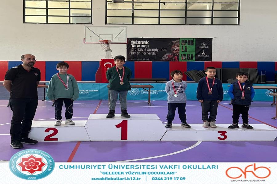 CÜ Vakfı Okulları başarıya doymuyor!