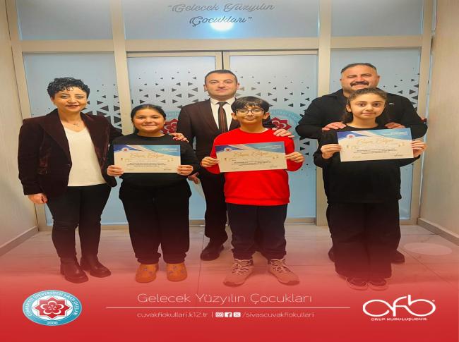 Deneme Sınavında derece yapan öğrencilerimizi tebrik eder başarılarının devamını dileriz. görseli