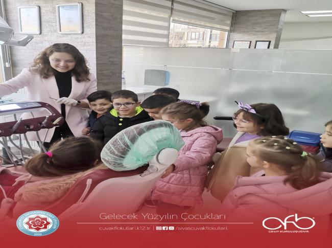 Ağız ve Diş Sağlığı Haftası’nda bizi kliniğinde ağırlayan değerli velimize teşekkür ederiz.Hem öğretici Hemde çok keyifli bir geziydi. görseli