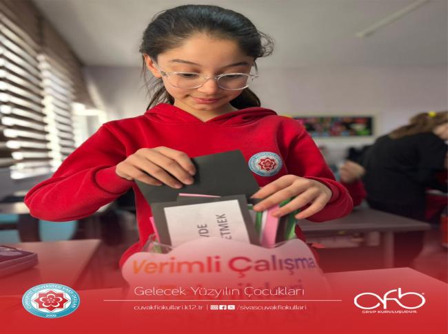 “Verimli Ders Çalışma Teknikleri” etkinliği gerçekleştirdik. görseli