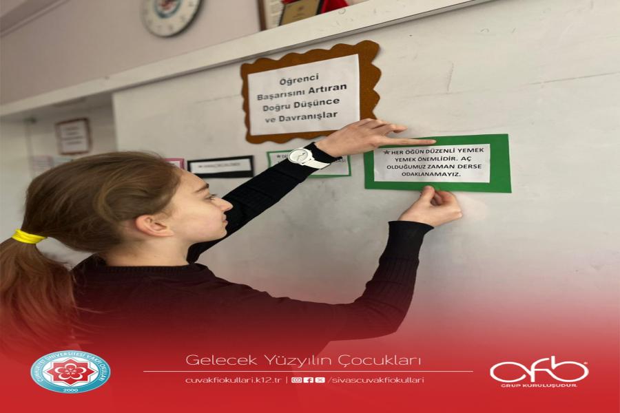 “Verimli Ders Çalışma Teknikleri” etkinliği gerçekleştirdik.