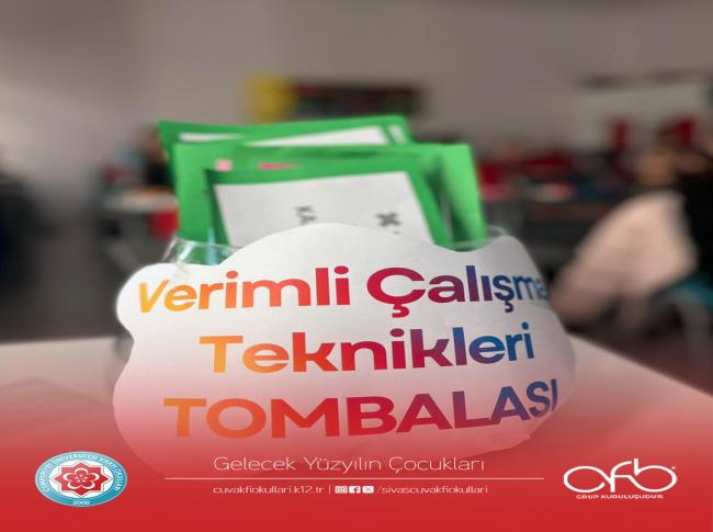 “Verimli Ders Çalışma Teknikleri” etkinliği gerçekleştirdik. görseli