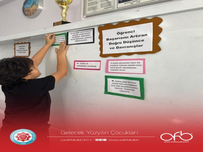 “Verimli Ders Çalışma Teknikleri” etkinliği gerçekleştirdik. görseli