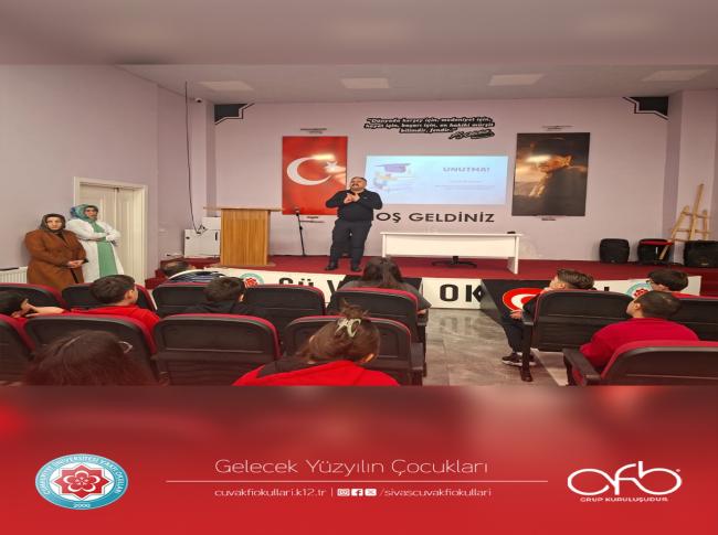 7.Sınıflarımızla Deneme Sınavı Çözme Stratejileri ve Motivasyon semineri gerçekleştirdik. görseli