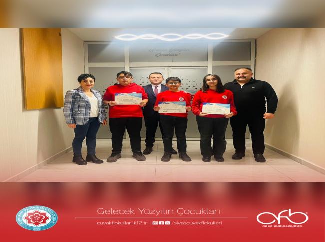 12 Aralık'ta uyguladığımız deneme sınavında kademelerinde dereceye giren öğrencilerimizi tebrik eder başarılarının devamını dileriz. görseli