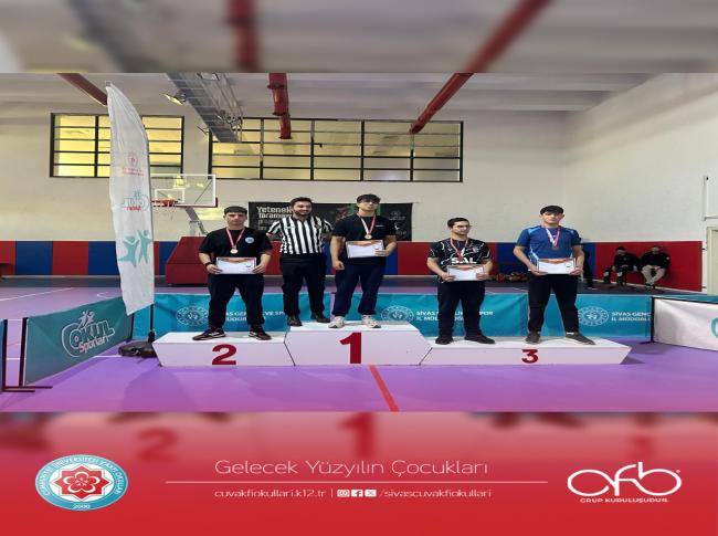 2025–2026 Eğitim Öğretim Yılı “Okul Sporlar” kapsamında düzenlenen Bilek Güreşi müsabakaları görseli