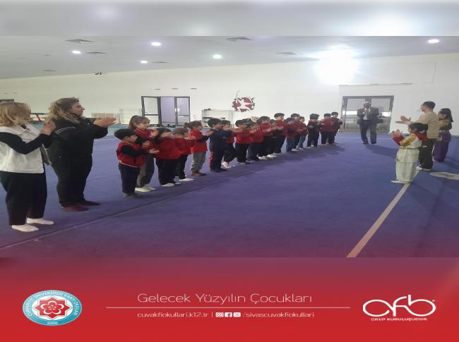 Minik Ögrencilerimiz Wushu ile Tanışıyor görseli