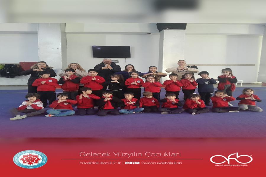 Minik Ögrencilerimiz Wushu ile Tanışıyor