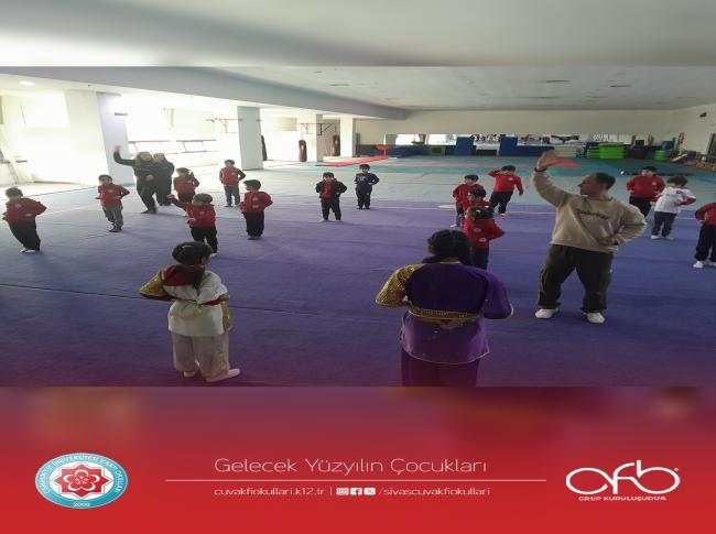 Minik Ögrencilerimiz Wushu ile Tanışıyor görseli