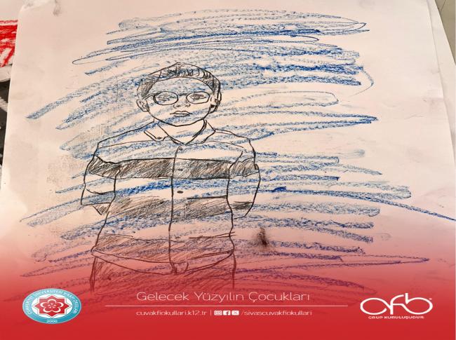 Portrelerde Çizgi Aktarımı Çalışması görseli